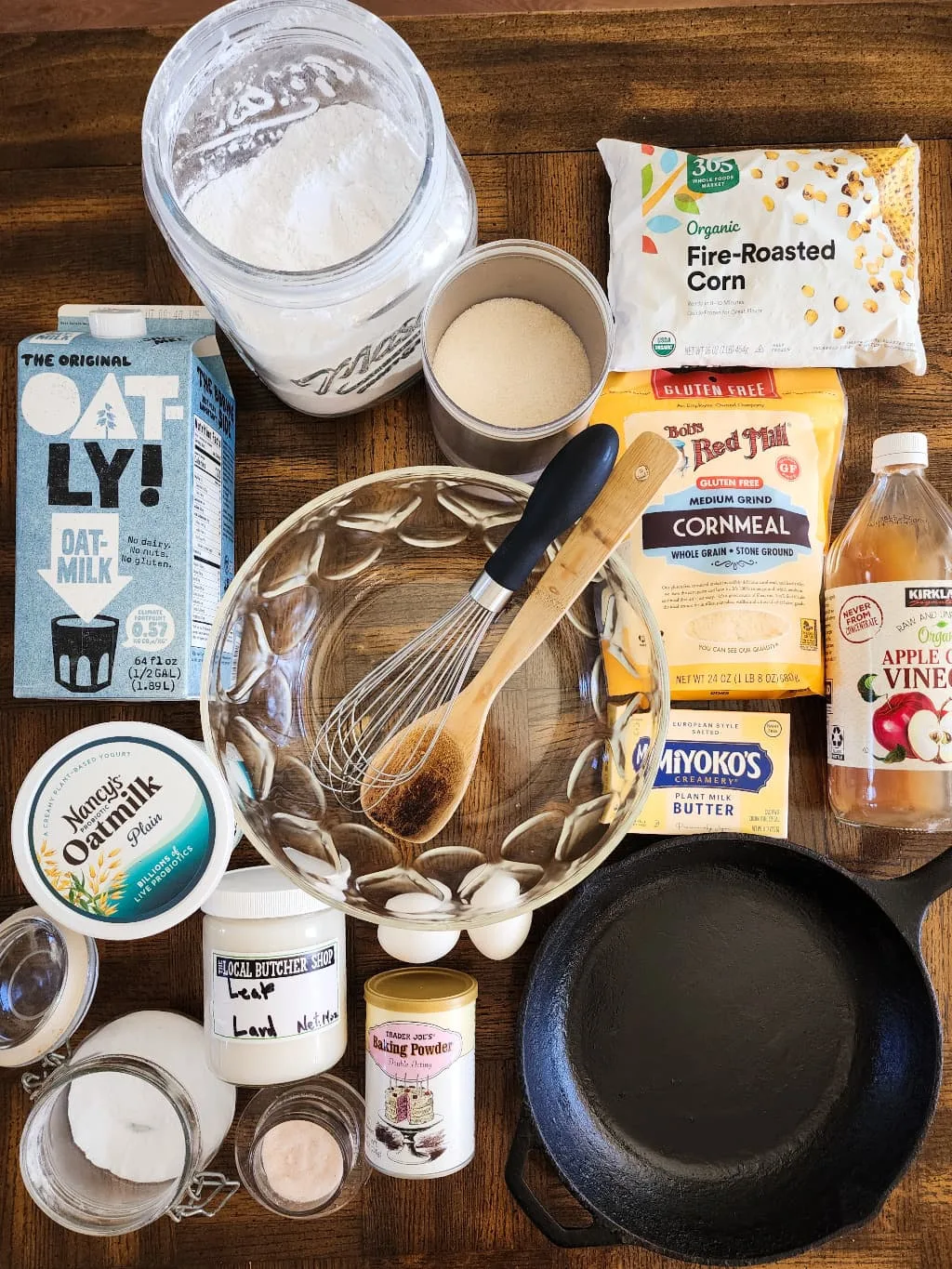 Gluten free cornbread recipe ingredients