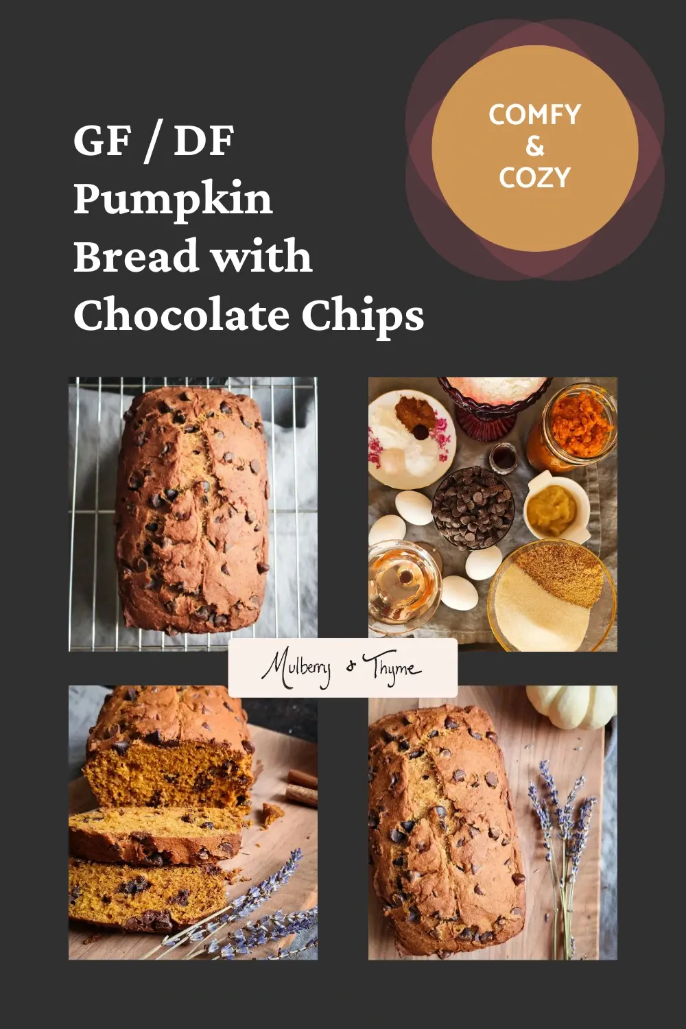 pictures of gluten free pumpkin bread with chocolate chips